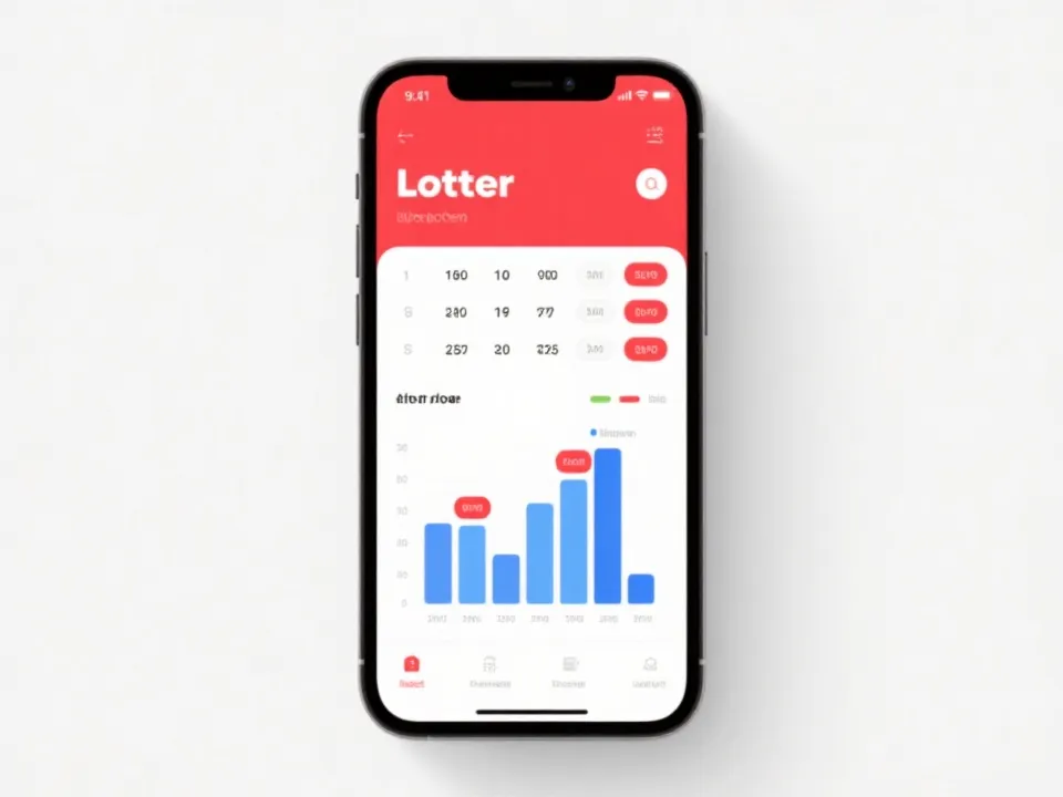 幸运飞艇移动端数据展示示意图